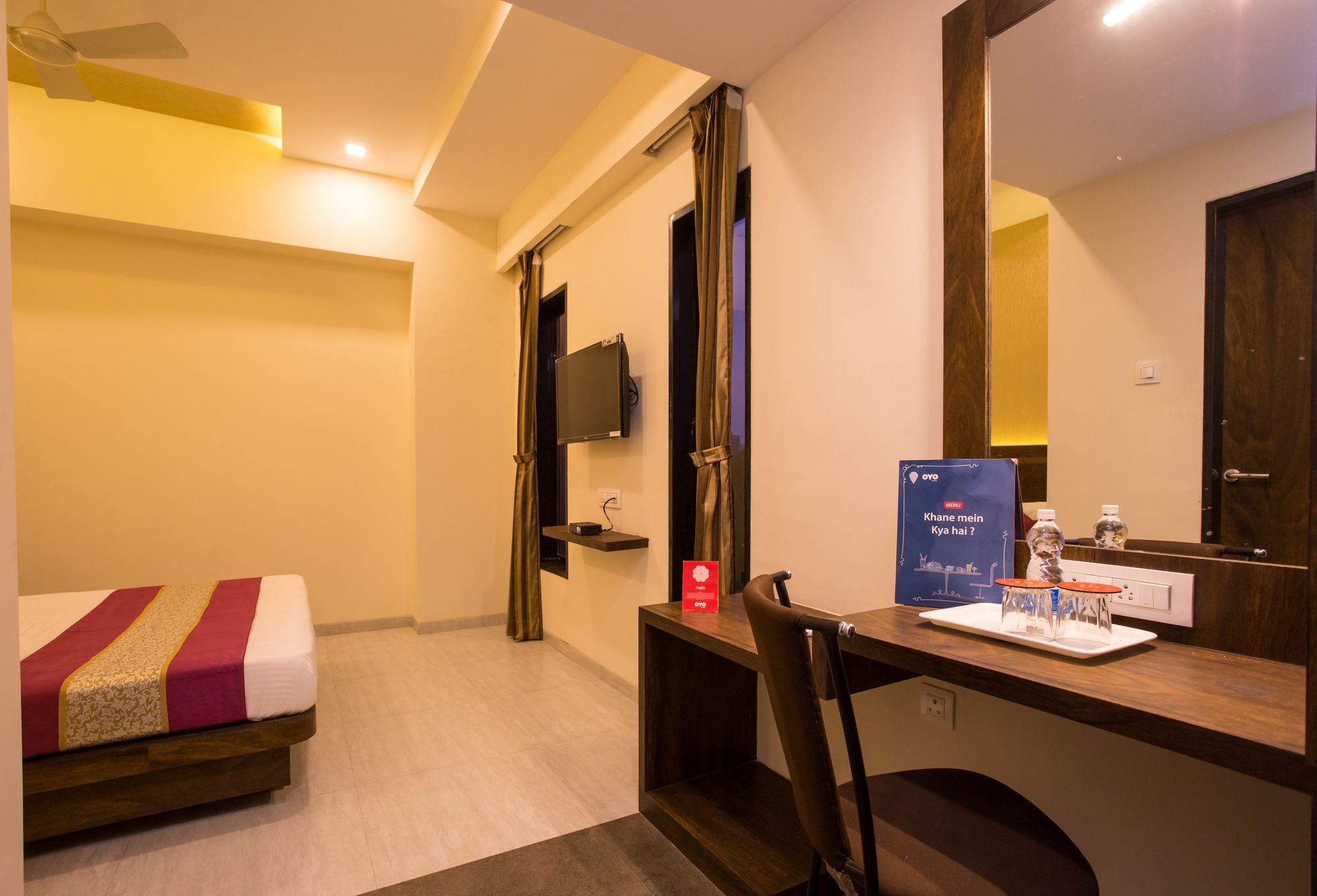 فندق Oyo 7156 Hill View Residency نافي مومباي المظهر الخارجي الصورة