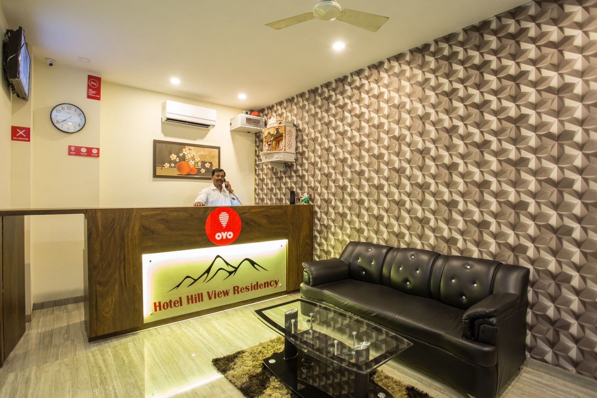 فندق Oyo 7156 Hill View Residency نافي مومباي المظهر الخارجي الصورة
